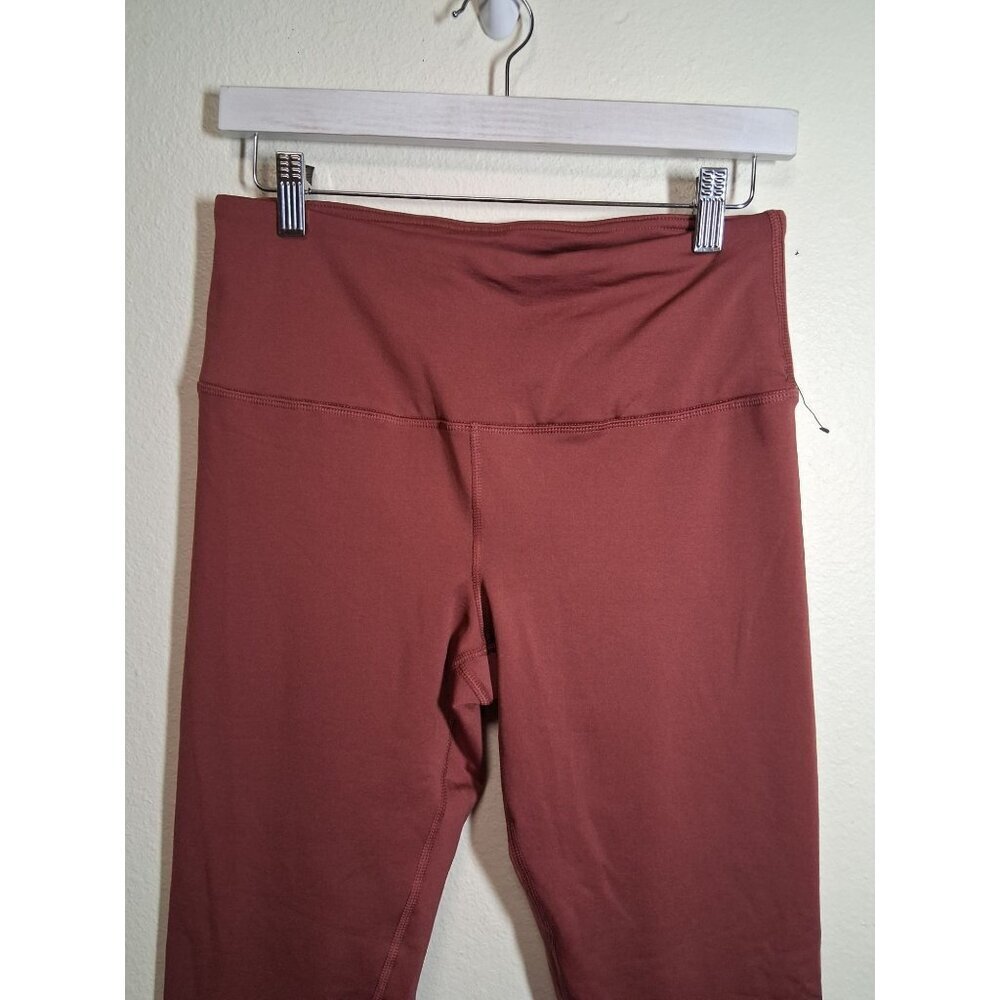 NWOT 90 Degrees by Reflex Leggings Yoga Gym Workout Athletic Copper Size Medium - Picture 2 of 7